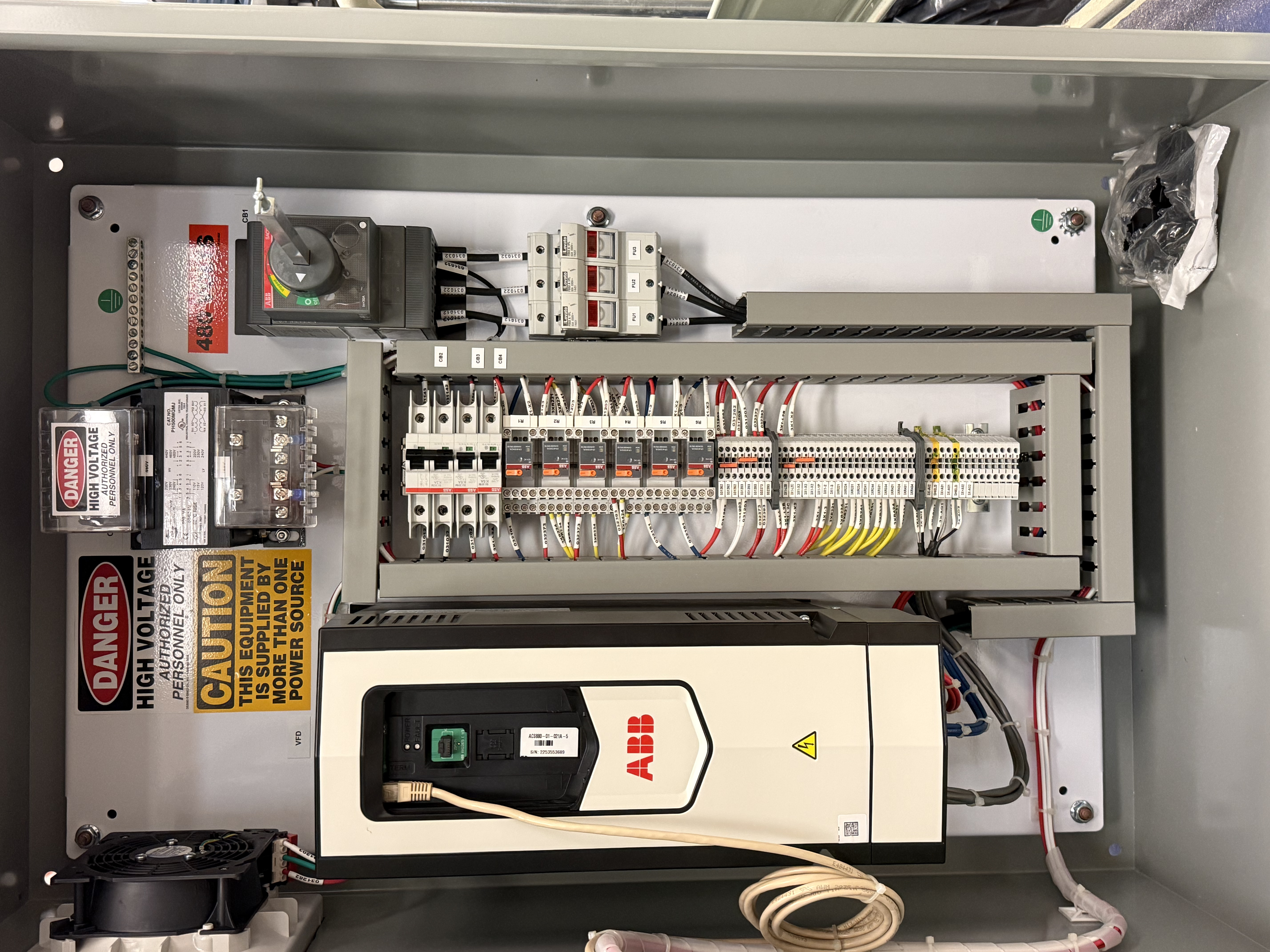 ABB Drive Panel Wiring