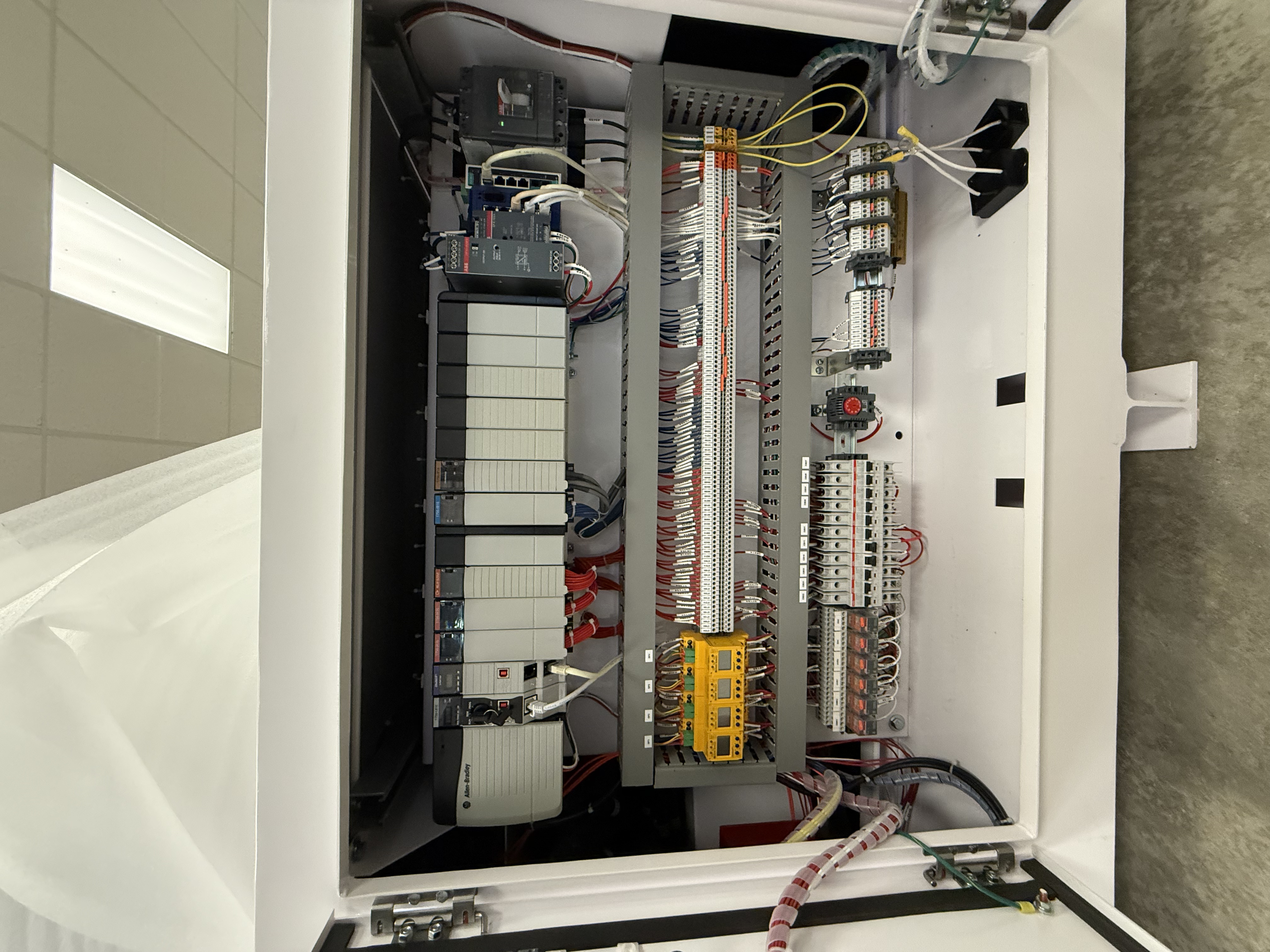 PLC Panel Interior