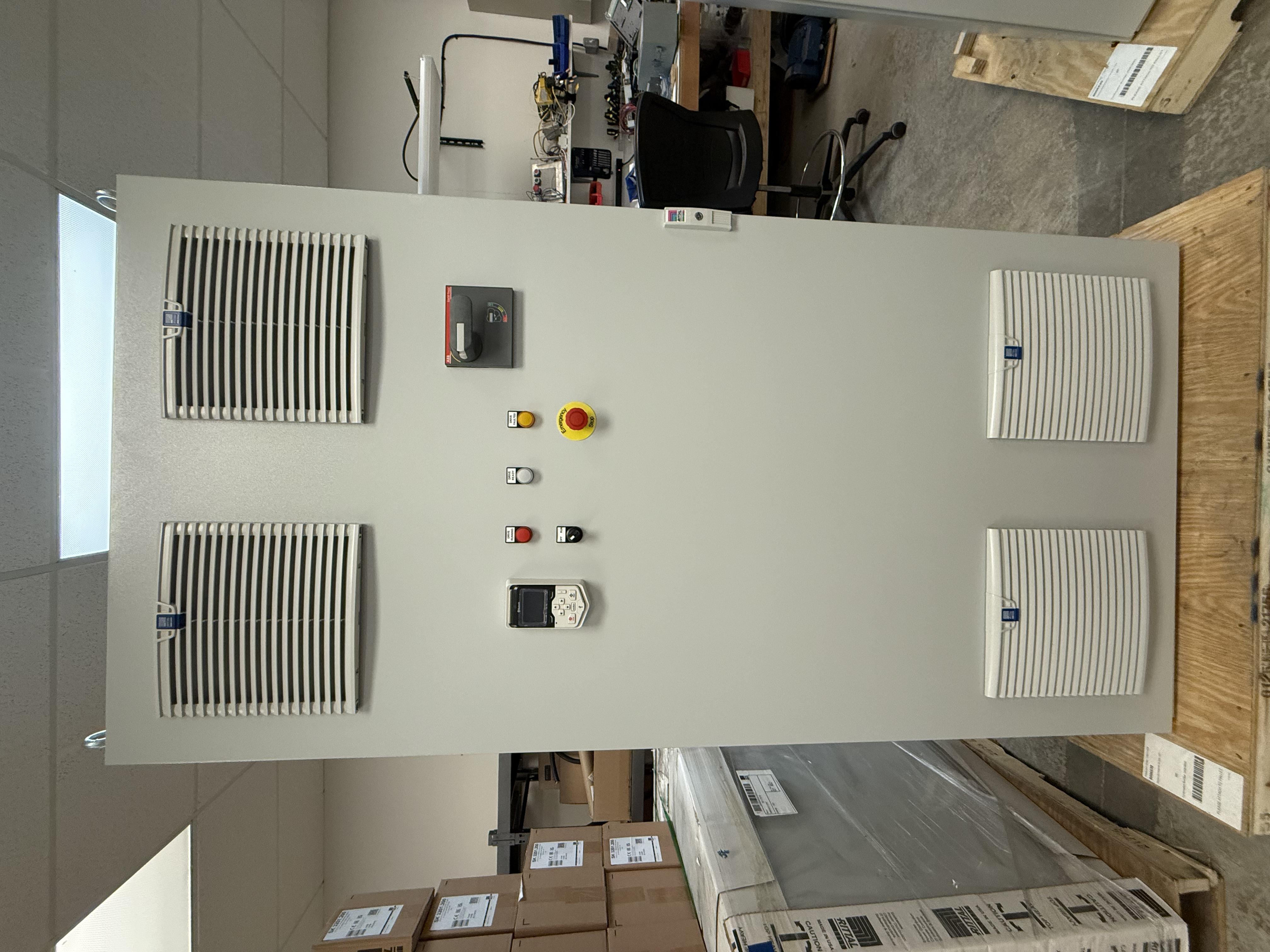 Large VFD Drive Cabinet Exterior