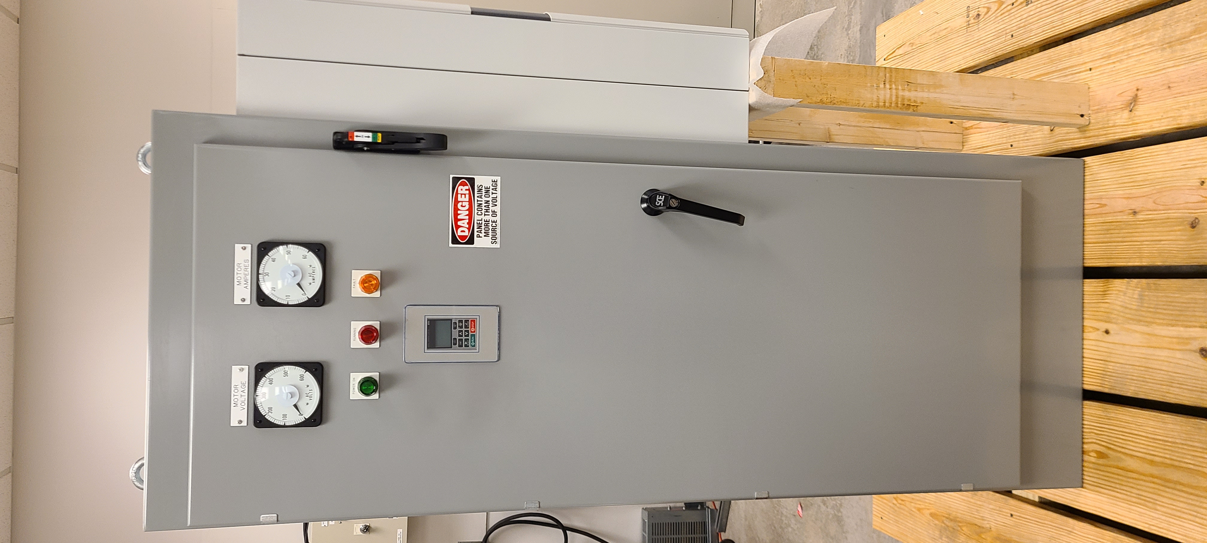 VFD Panel Exterior Controls